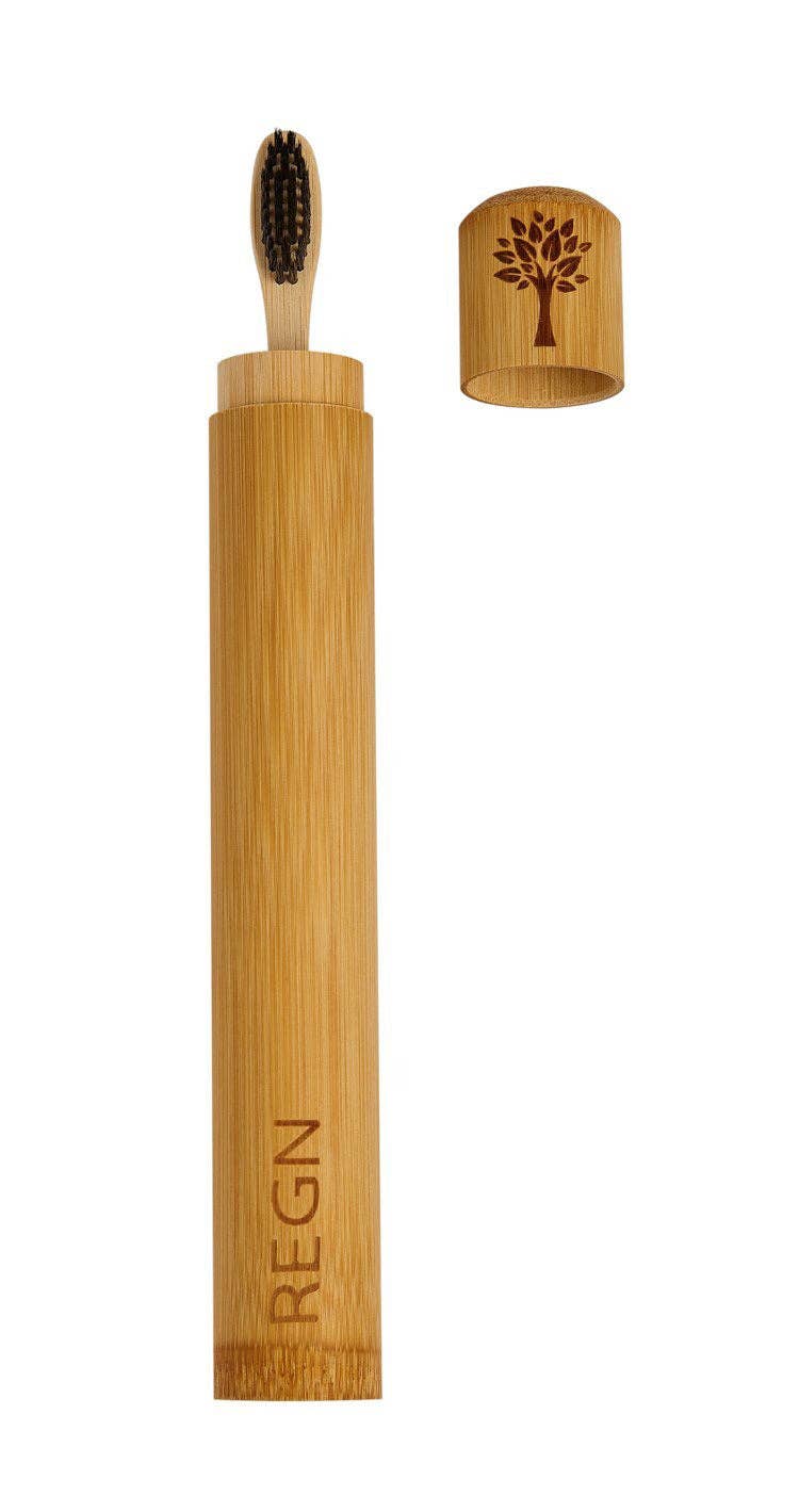 Bamboo Toothbrush Case - Adult