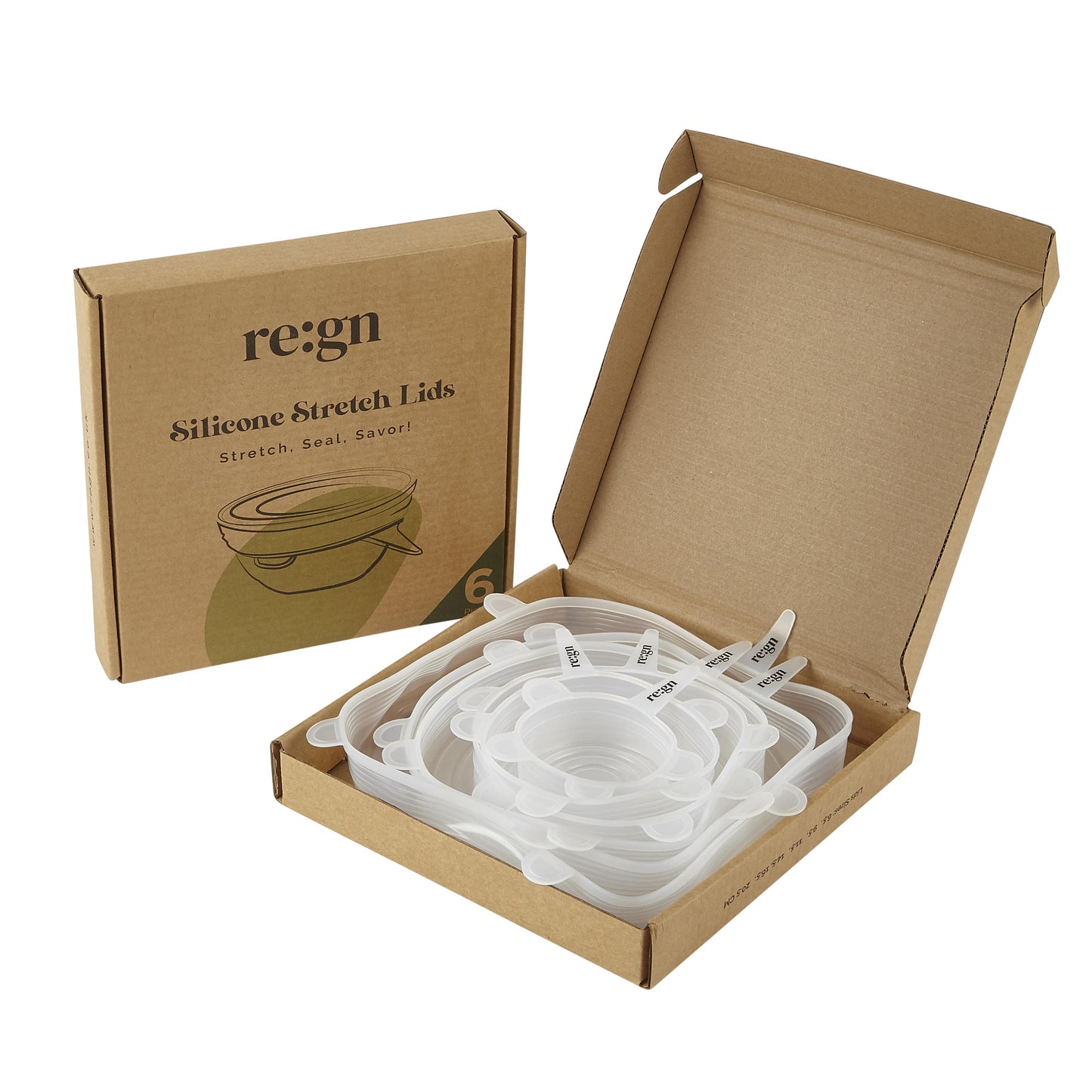 Re:gn - Re:gn Reusable SILICONE LIDS - SET OF 6