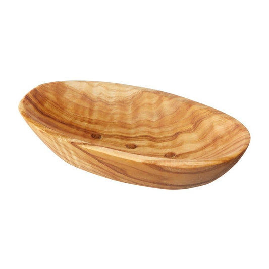 ecoLiving - Olive Wood Soap Dish - Oval