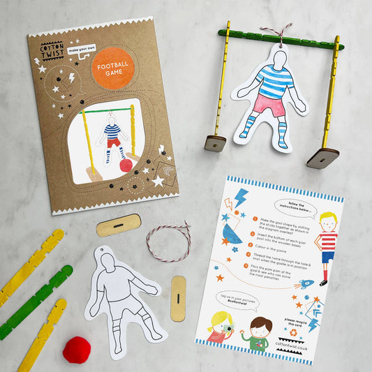 Cotton Twist - Make Your Own Football Game Kit