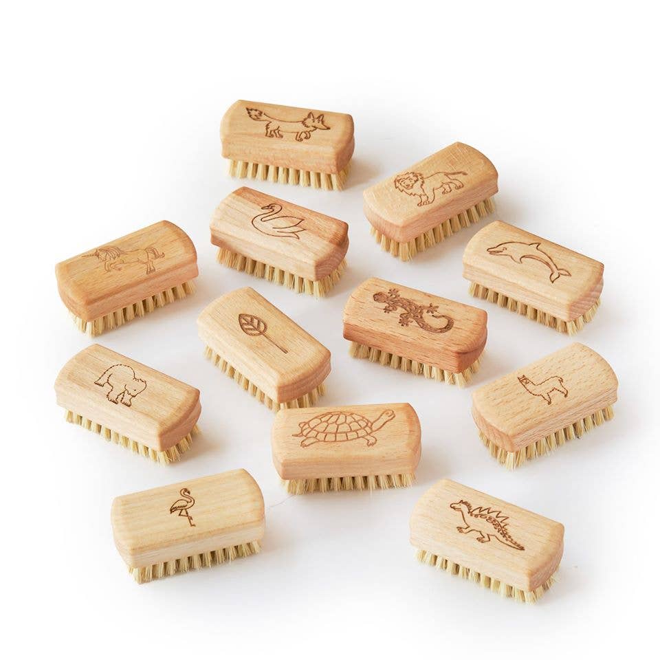 Kids Natural Vegan Nail Brush