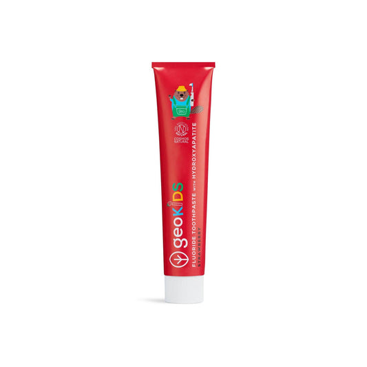 Georganics - NEW - Kids Toothpaste next generation with Hydroxyapatite - Strawberry