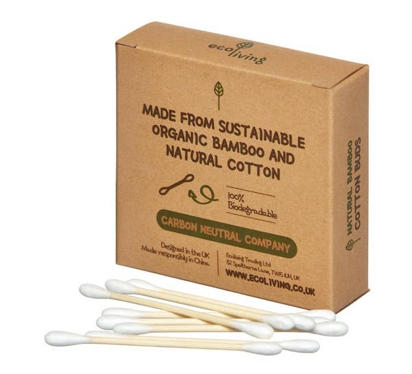ecoLiving - Bamboo Cotton Buds