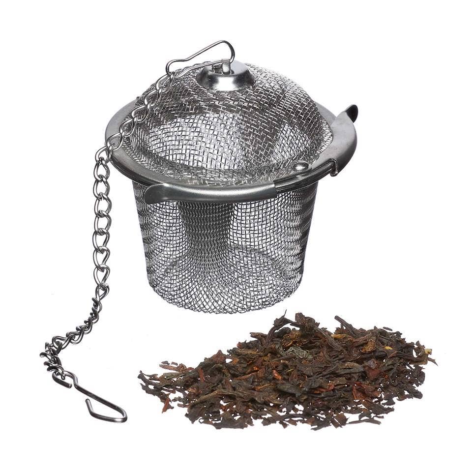 ecoLiving - Tea Basket - Stainless Steel Loose Leaf Tea Infuser