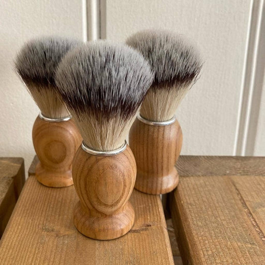 Cosy Cottage Soap - Wooden Beech Shaving Brush