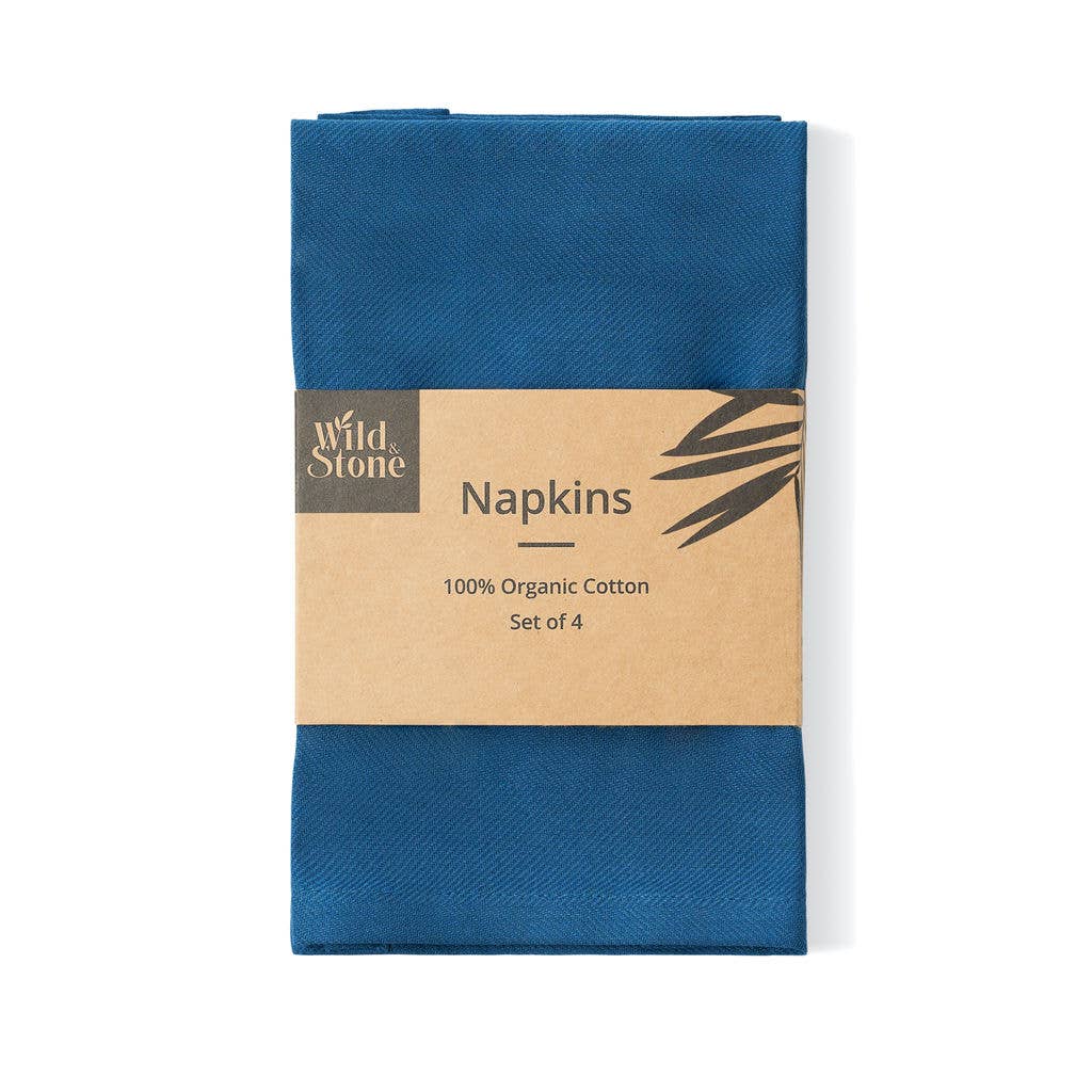 Wild and Stone - Organic Cotton Napkins - Set of 4