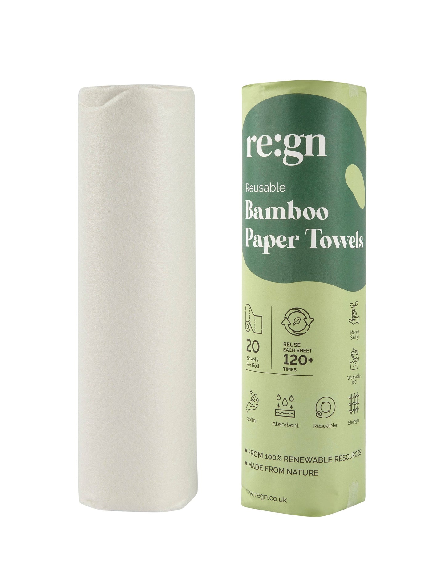 Re:gn - Reusable Bamboo Paper Towels