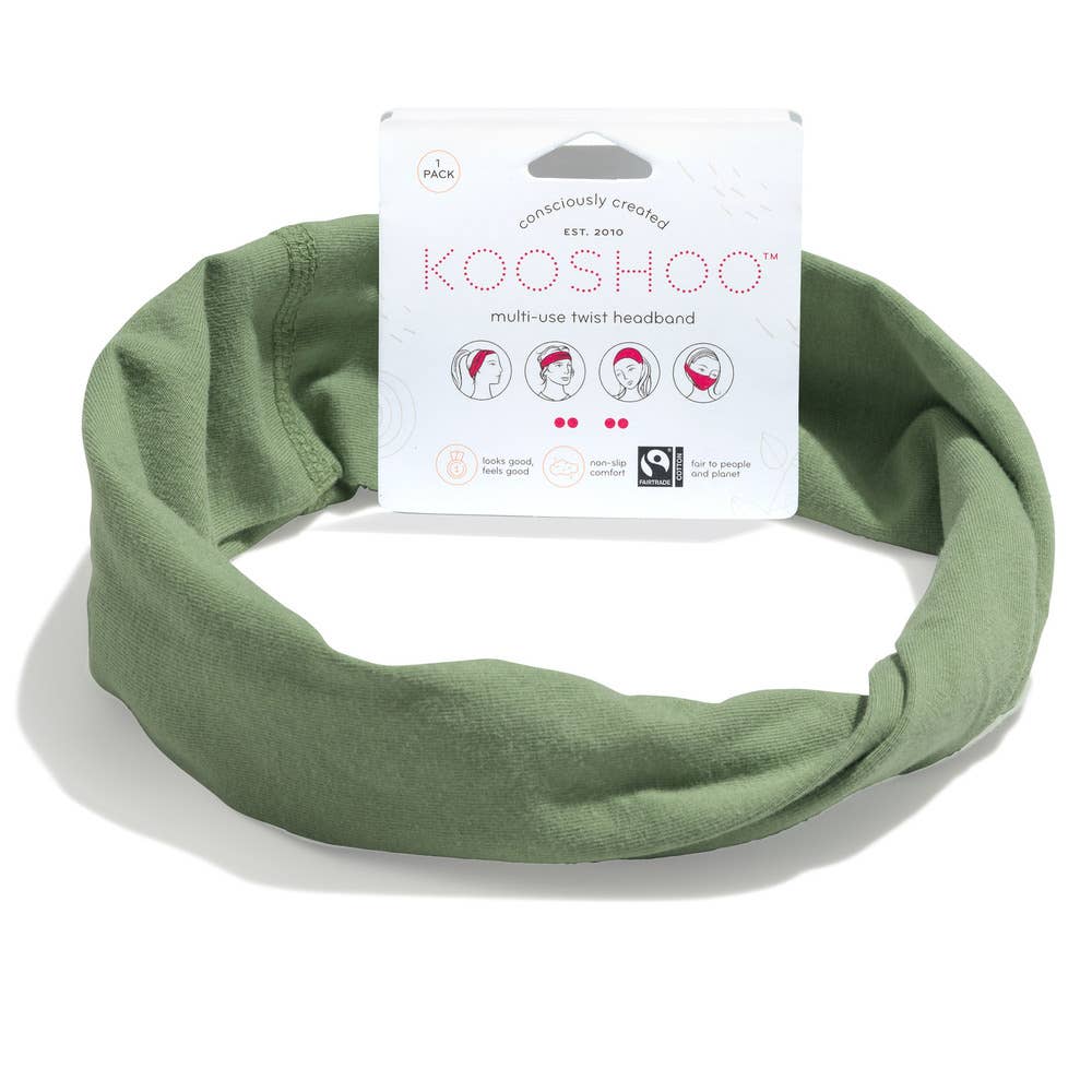 ecoLiving - KOOSHOO - Organic Twist Headbands