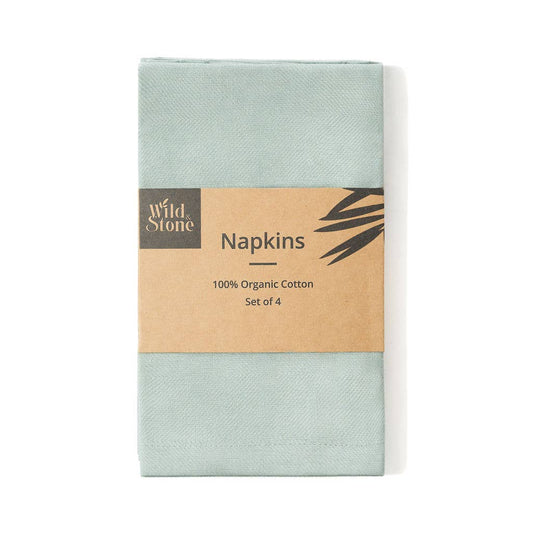 Wild and Stone - Organic Cotton Napkins - Set of 4