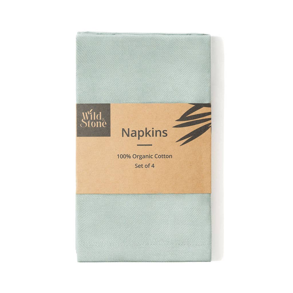 Wild and Stone - Organic Cotton Napkins - Set of 4
