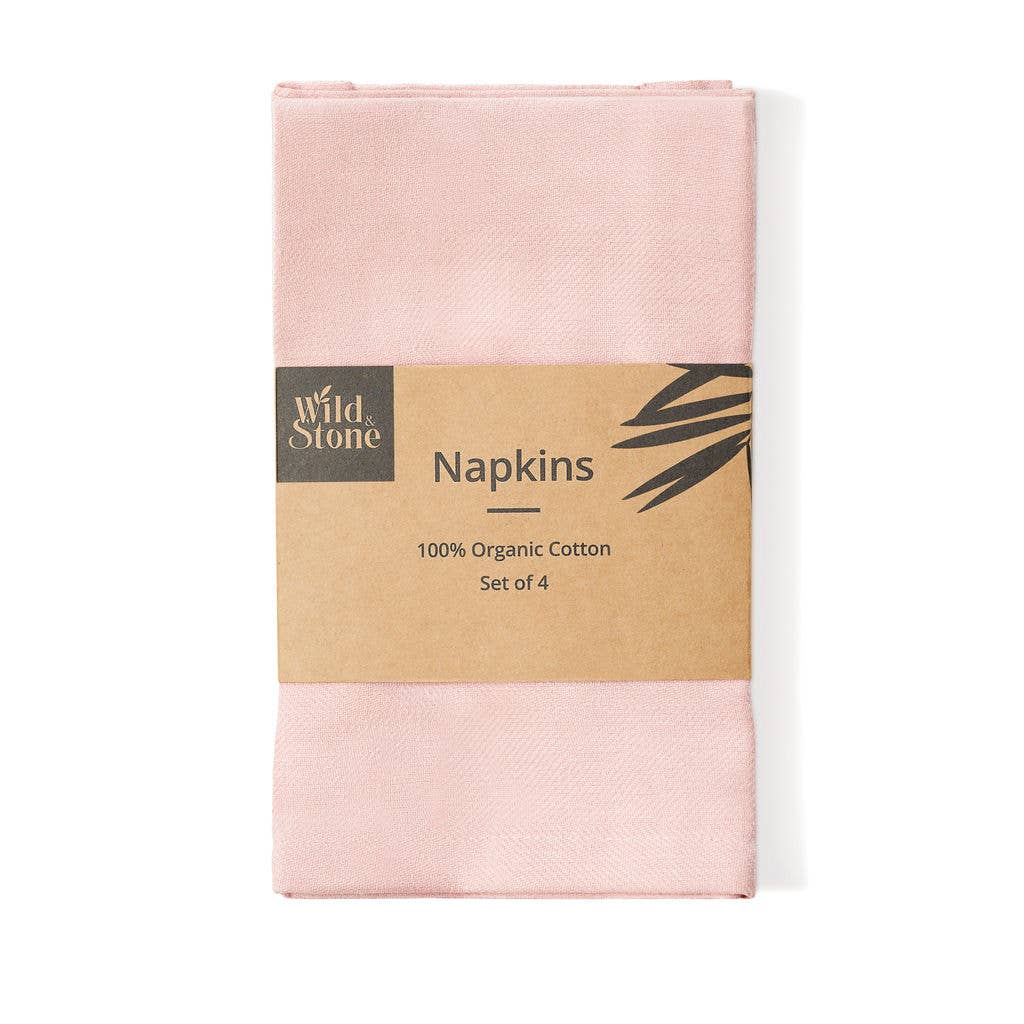 Wild and Stone - Organic Cotton Napkins - Set of 4