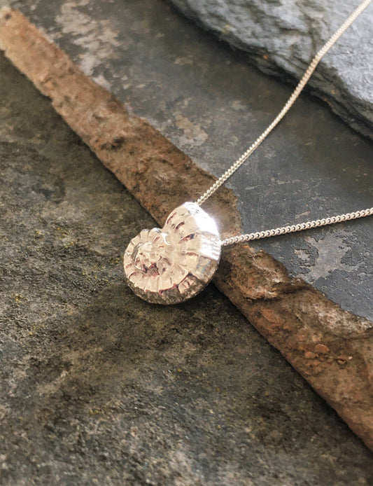 Bluelily925silver - P643SBC - AMMONITE PENDANT SILVER