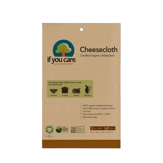 If You Care - Certified Organic Unbleached Cheesecloth