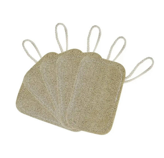  Loofah scouring pads